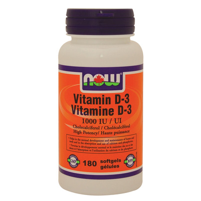 NOW Foods Vitamin D-3 1000 UI