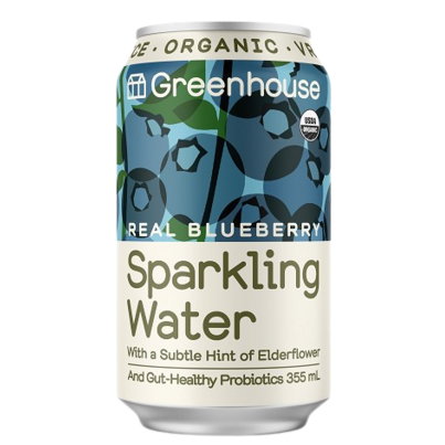 Greenhouse Juice Co. Real Blueberry Probiotic Sparkling Water