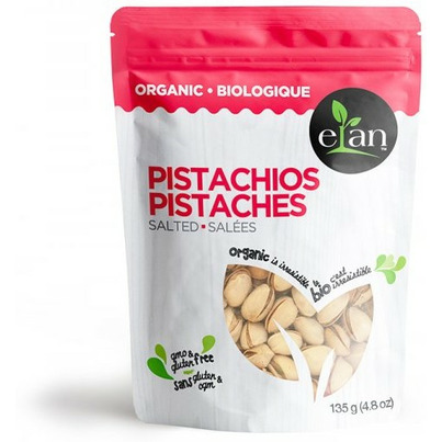 Elan Organic Sea Salted Pistachios