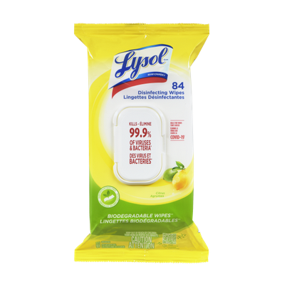 Lysol Disinfecting Wipes Flatpack Citrus