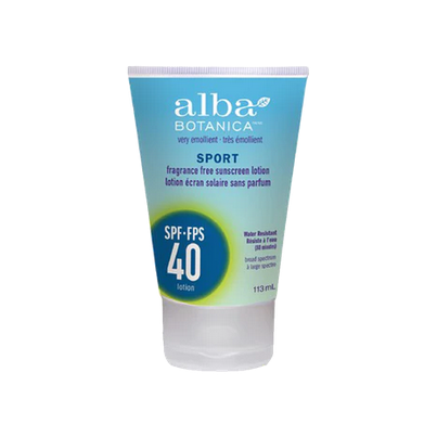 Alba Botanica Very Emollient Sport Sunscreen SPF 40
