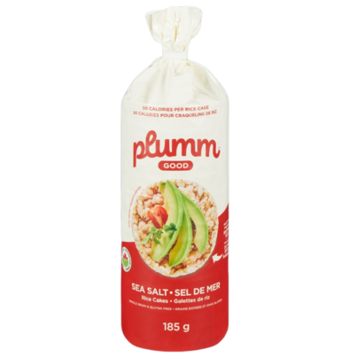 Plum.M.Good Organic Rice Cakes Salted