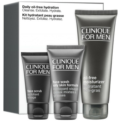 Clinique Daily Oil-Free Hydration Skincare Set For Men