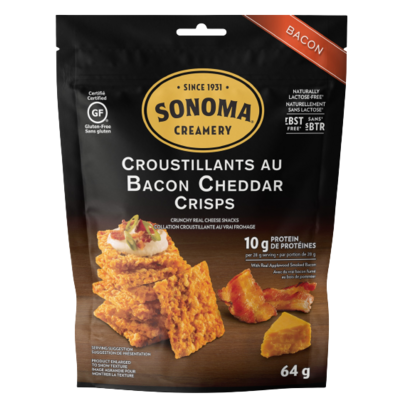 Sonoma Creamery Bacon Cheddar Crisps