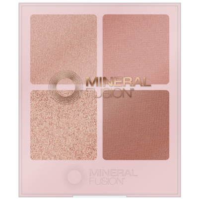 Mineral Fusion Rose Gold Eye Shadow Palette Summer Vacation