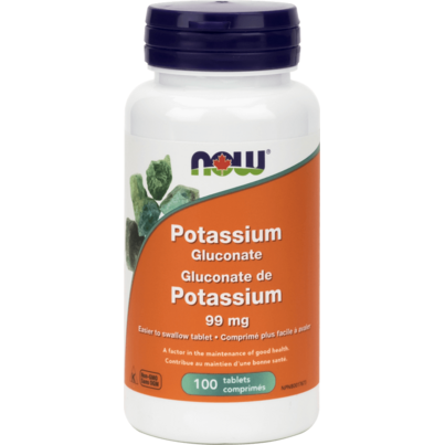 NOW Foods Potassium Gluconate 99 Mg