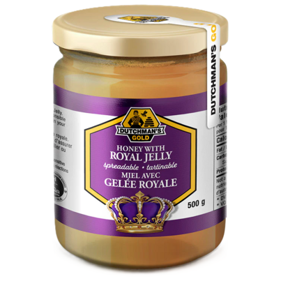 Dutchman's Gold Honey With Royal Jelly