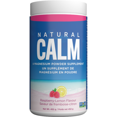 Natural Calm Magnesium Powder Raspberry-Lemon