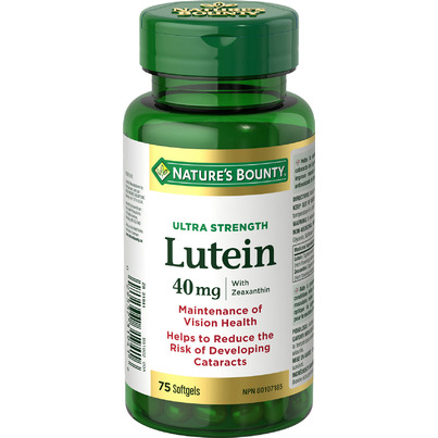 Nature's Bounty Ultra Strength Lutein 40mg With Zeaxanthin