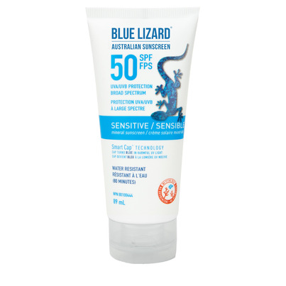 Blue Lizard Mineral Sunscreen Lotion Sensitive SPF 50