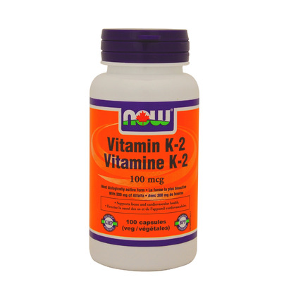 NOW Foods Vitamin K2 100 Mcg