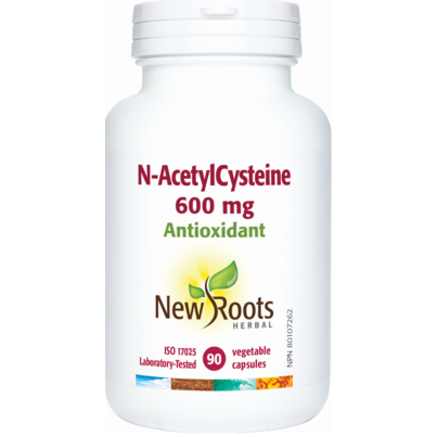 New Roots Herbal N-AcetylCysteine 600mg