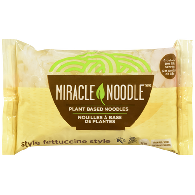 Miracle Noodle Plant Based Noodles Fettuccine Style