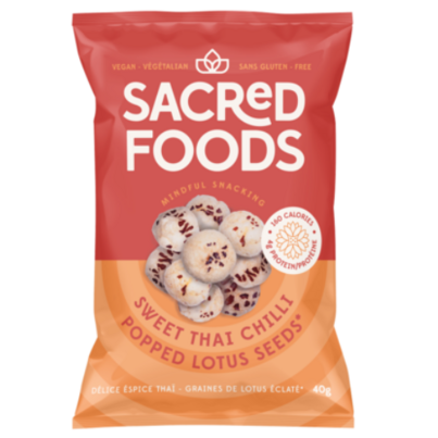 Sacred Snacks Sweet Thai Chili Popped Lotus Seeds
