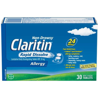 Claritin Non-Drowsy Allergy Rapid Dissolve Large Pack