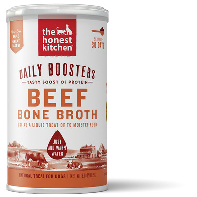 The Honest Kitchen Daily Boosts: Instant Beef Bone Broth With Turmeric