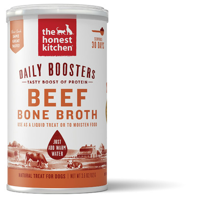 The Honest Kitchen Daily Boosters For Dogs Beef Bone Broth