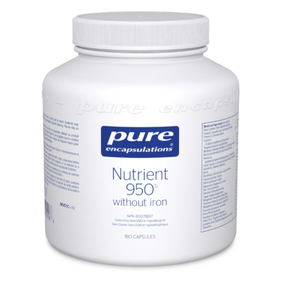 Pure Encapsulations Nutrient 950 Without Iron