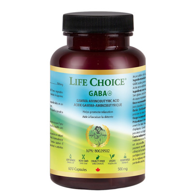 Life Choice GABA 500 Mg