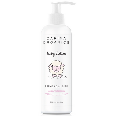 Carina Organics Baby Lotion Extra Gentle Unscented