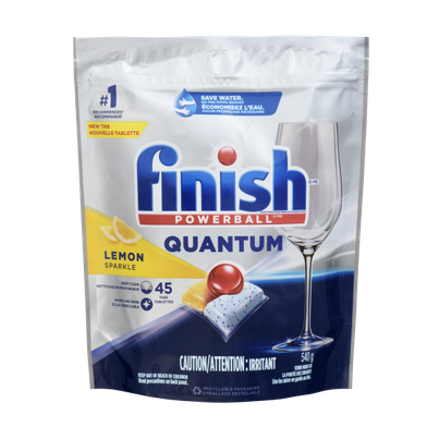 Finish Dishwasher Detergent Quantum Lemon