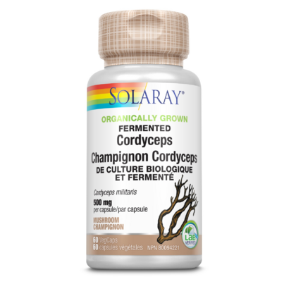 Solaray Fermented Cordyceps Mushroom 500mg