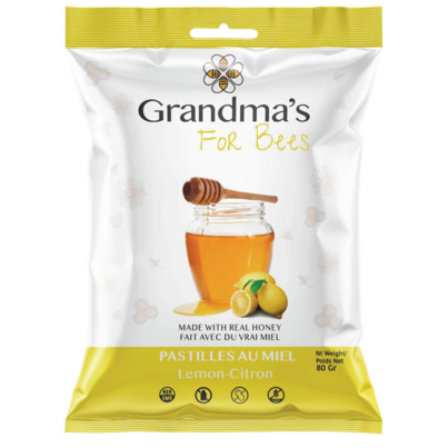 Grandma's For Bees Lemon Honey Drops