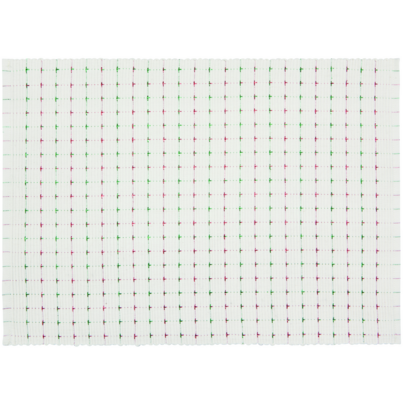 Now Designs Ribbed Placemat Red Green