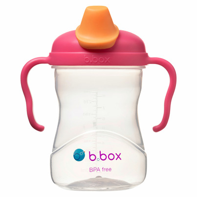 B.box Spout Cups Raspberry