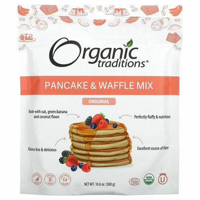 Organic Traditions Pancake And Waffle Mix Original