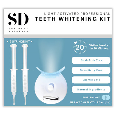 SD Naturals Blue LED Whitening Kit