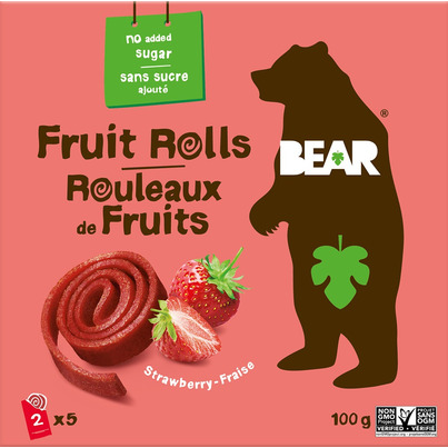 BEAR Fruit Rolls Strawberry