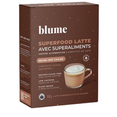 Blume Reishi Hot Cacao Superfood Latte Powder Singles