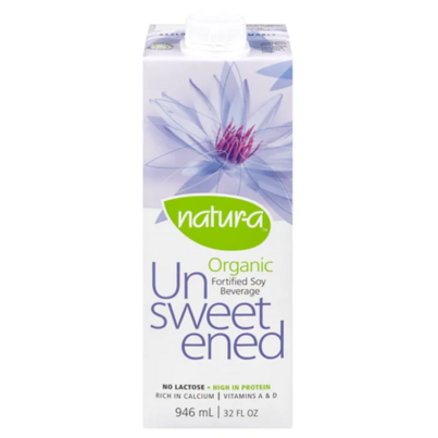 Natura Foods Unsweetened Soy Beverage