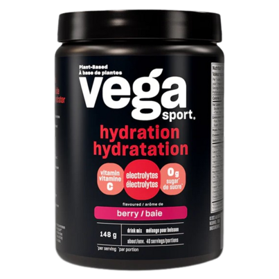 Vega Sport Hydration Electrolyte Drink Mix Berry