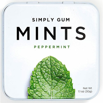 Simply Gum Peppermint Natural Mints