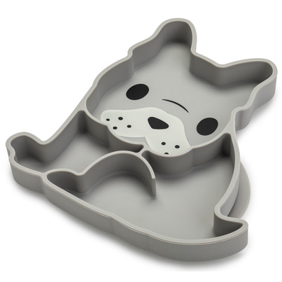 Melii Divided Silicone Suction Plate Bulldog