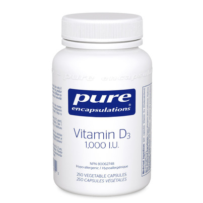 Pure Encapsulations Vitamin D3 1,000 I.U.
