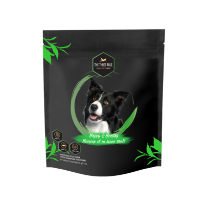The Thre3 Rule Dog Supplement Topper Happy & Healthy