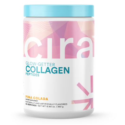 Cira Nutrition Glow-Getter Collagen Peptides Pina Colada