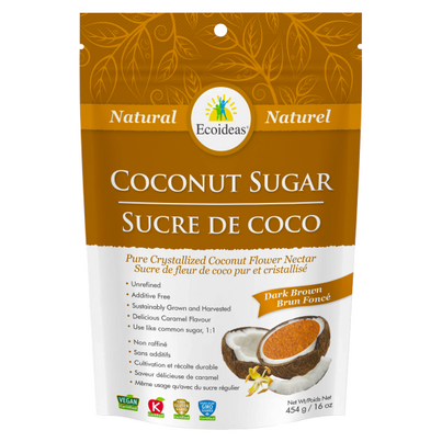 Ecoideas Dark Brown Coconut Sugar
