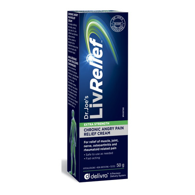 LivRelief Extra Strength Chronic Angry Pain Relief Cream