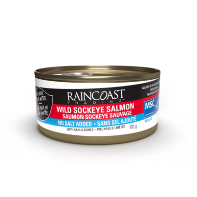 Raincoast Trading Wild Sockeye Salmon Salt Free