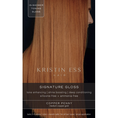 Kristin Ess Hair Signature Hair Gloss Copper Penny - Medium Copper Gold
