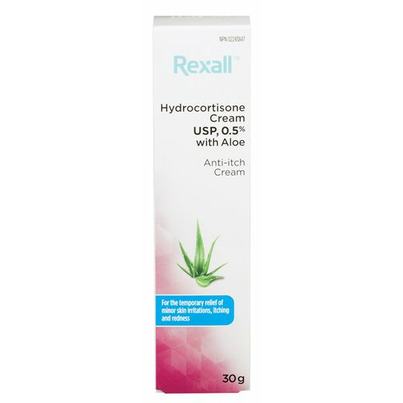 Rexall Hydrocortisone 0.5% Cream With Aloe