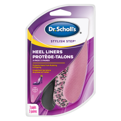 Dr. Scholl's Stylish Step Heel Liners 3 Pack