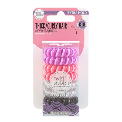 Invisibobble Extra Hold Hair Rings Multipack Color Control