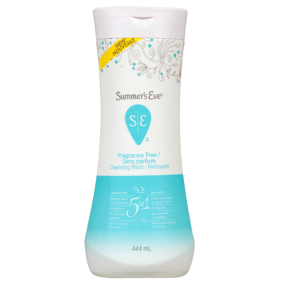 Summer's Eve 5 In 1 Fragrance Free Cleansing Wash