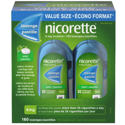 NICORETTE Nicotine Lozenges Mint 4mg