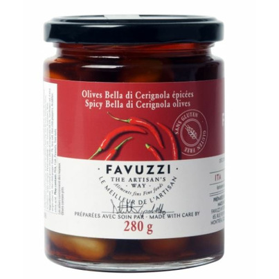 Favuzzi Spicy Bella Di Cerignola Olives